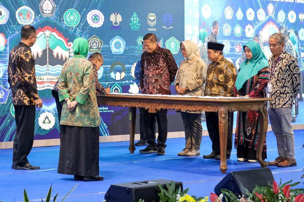 Pemerintah Provinsi Jawa Tengah melakukan kerja sama dengan Universitas Diponegoro (Undip) Semarang untuk memanfaatkan teknologi desalinasi air. (dok. Undip)