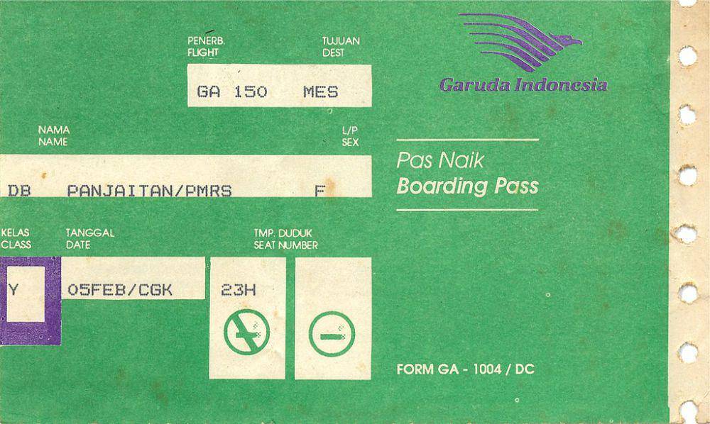 ilustrasi tiket Garuda Indonesia (commons.wikimedia.org/Garuda Indonesia)