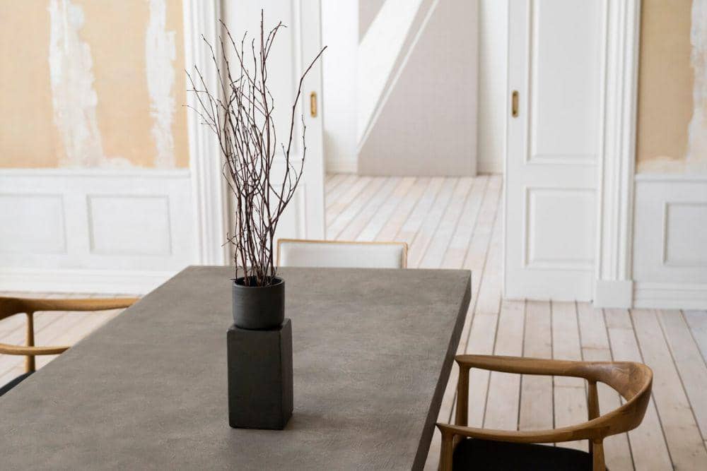 ilustrasi meja makan