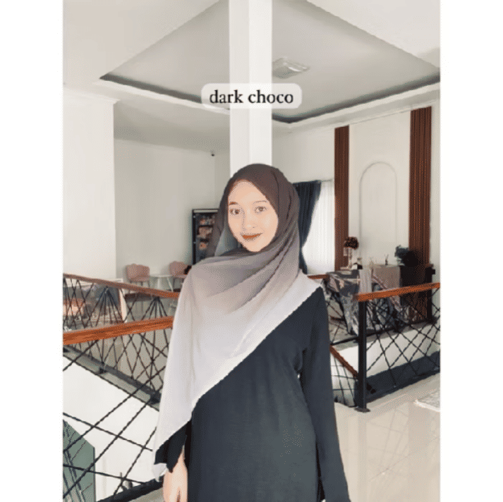 jilbab wanita (shopee.co.id/D Alma Official Store)
