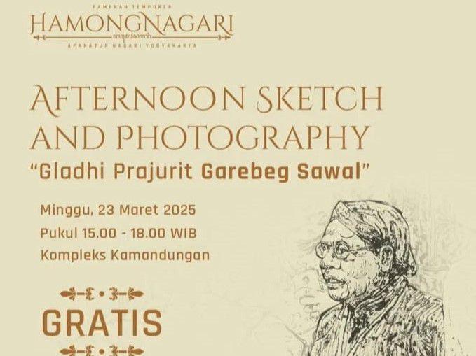 Cara Ikutan Afternoon Sketch and Photography, Simak Ketentuannya