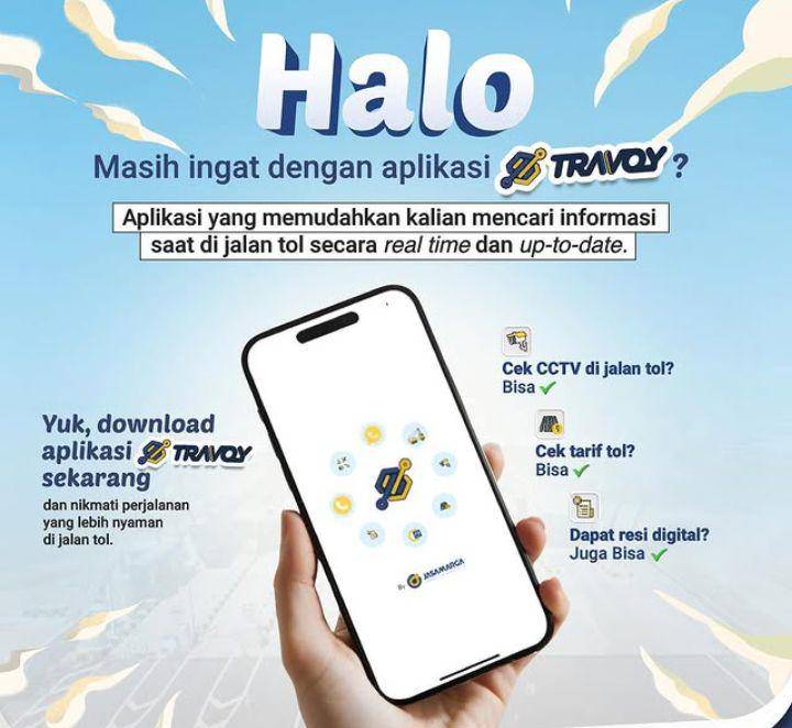 ilustrasi aplikasi Travoy (dok. PT Jasa Marga Tbk/Travoy