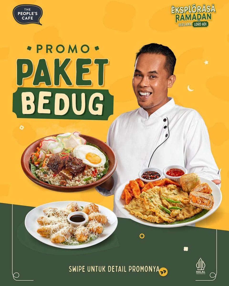Promo Bukber The People's Cafe (instagram.com/thepeoplescafe)