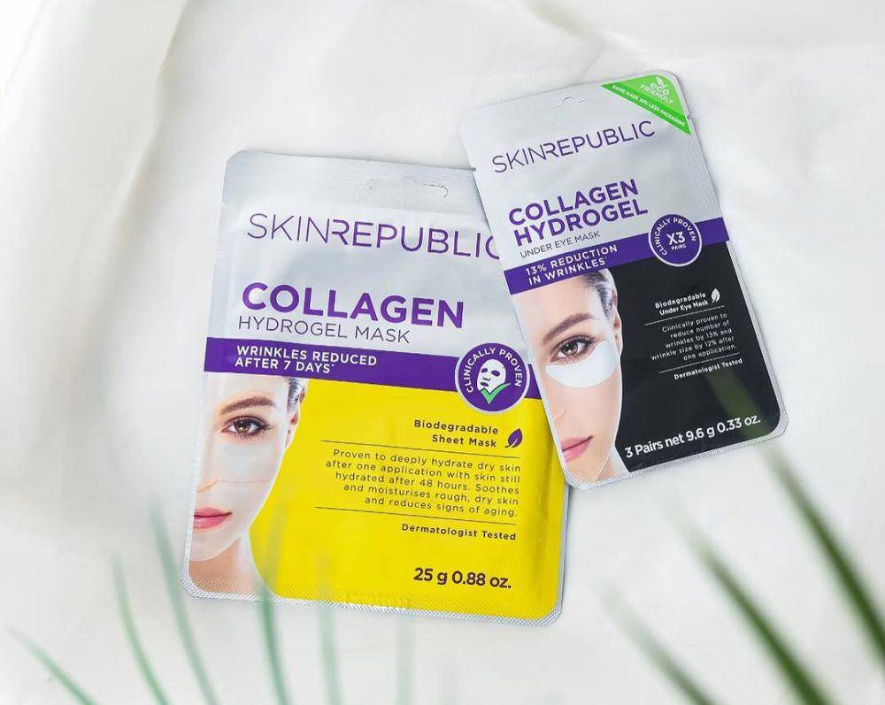 Skin Republic - Collagen Hydrogel Under Eye Mask (instagram.com/skinrepublicofficial.id)