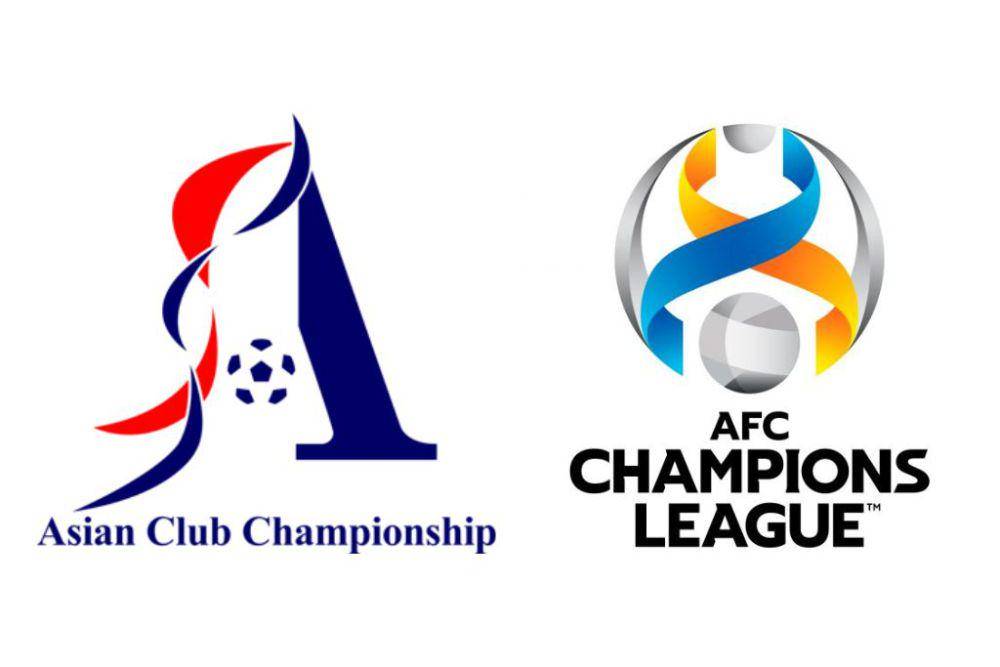 Logo Asian Club Championship dan AFC Champions League. (Kolase Berbagai Sumber)