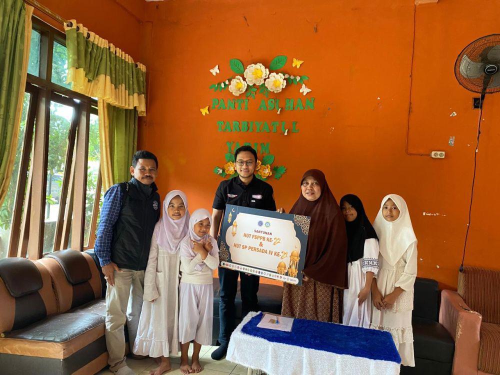 Serikat Pekerja Pertamina Santuni Anak Yatim di Jateng DIY