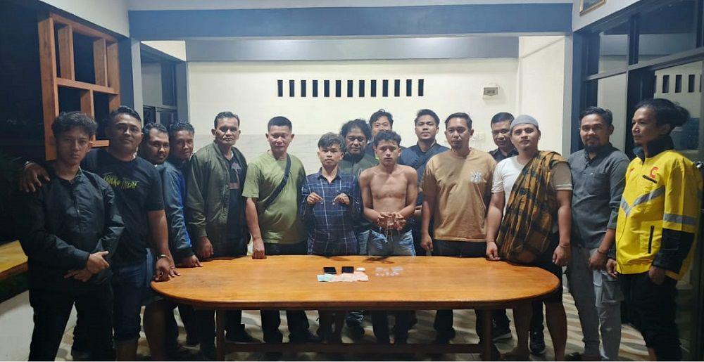 Edarkan Narkoba, 2 Pemuda di Padang Ditangkap TNI