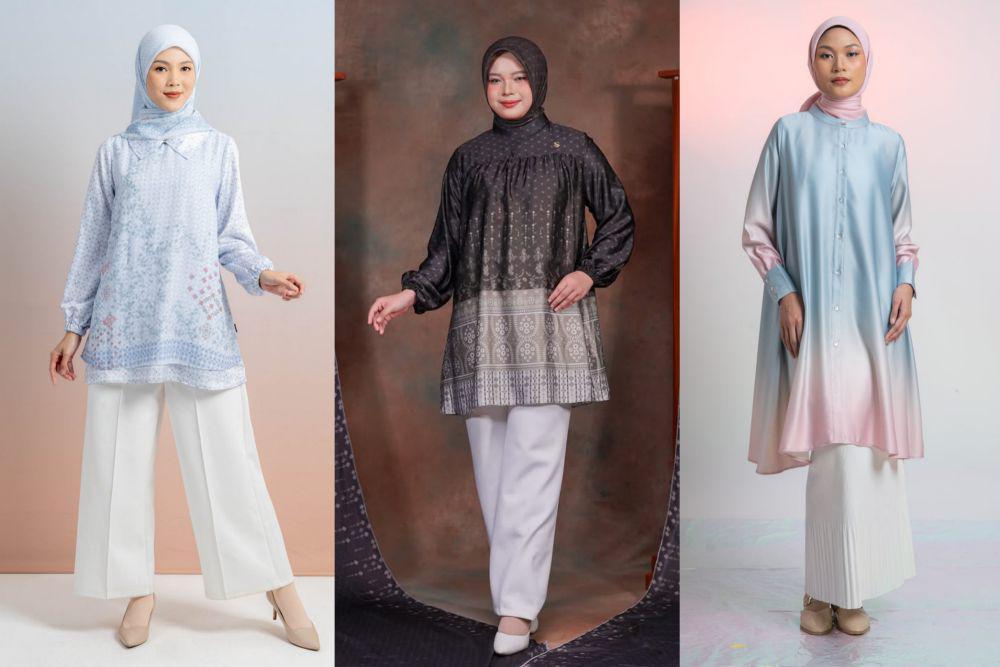 7 Rekomendasi Tunik Raya Series 2025 untuk Lebaran, Super Stylish