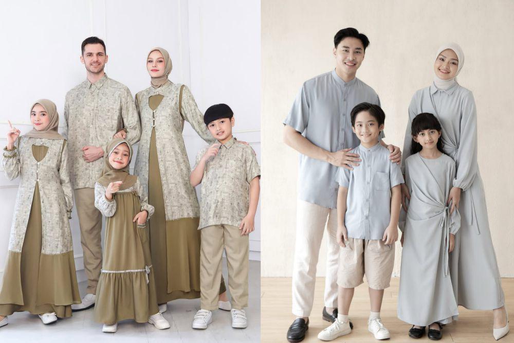 7 Koleksi Sarimbit Keluarga untuk Lebaran 2025, Elegan Maksimal