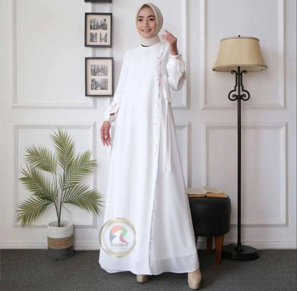 Raisma Gamis Verslah Kombinasi Bordir (blibli.com/GUDANG STORE TSM)