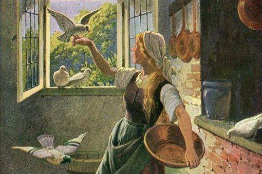 ilustrasi Cinderella (commons.wikimedia.org/Otto Kubel)