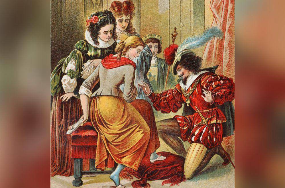 ilustrasi kisah Cinderella (commons.wikimedia.org/Carl Offterdinger/Harke)