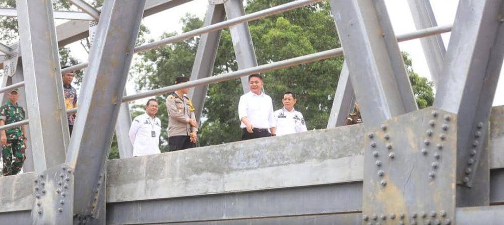 4 Jembatan Beton Penghubung PALI-Mura Siap Digunakan untuk Arus Mudik