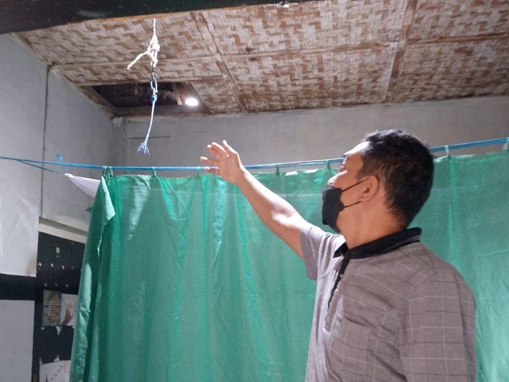 Tempat korban gantung diri (IDN Times/Istimewa)