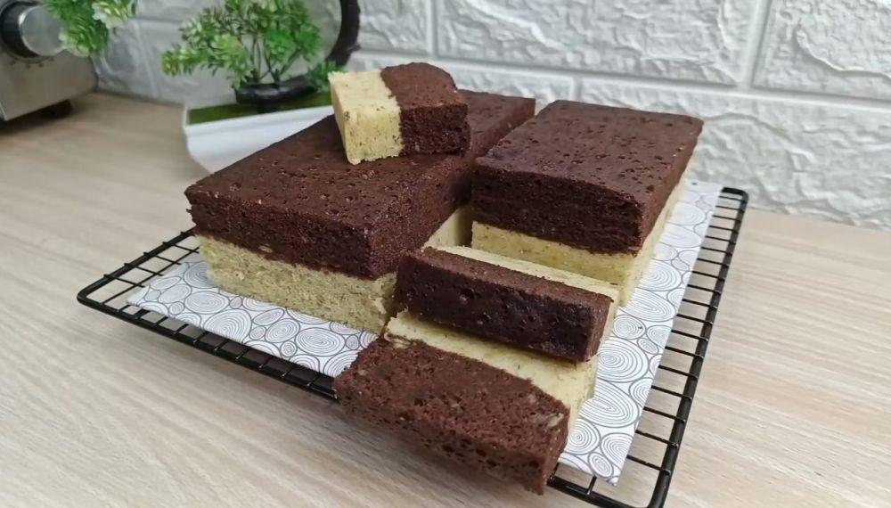 Resep Bolu Kukus Pisang Susu Cokelat, Creamy dan Nyokelat Abis