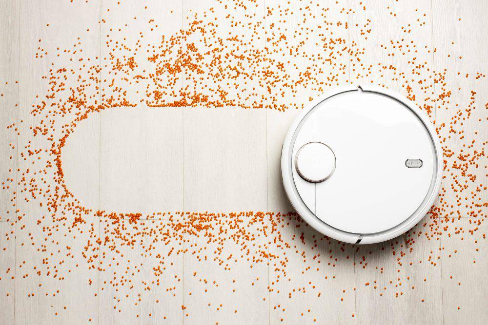 ilustrasi robot vacuum cleaner (freepik.com/freepik)