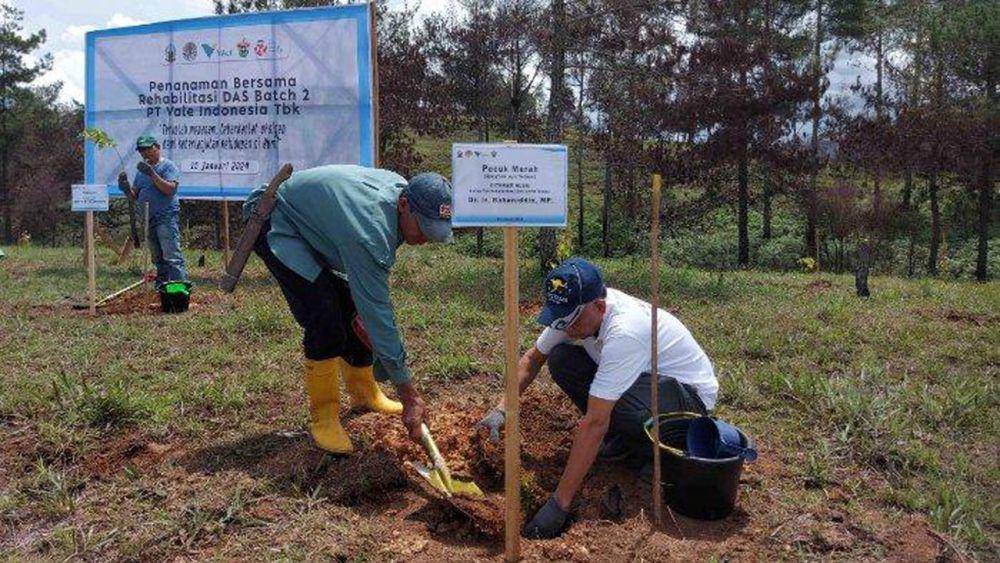 Rehabilitasi lahan PT Vale (PT Vale)