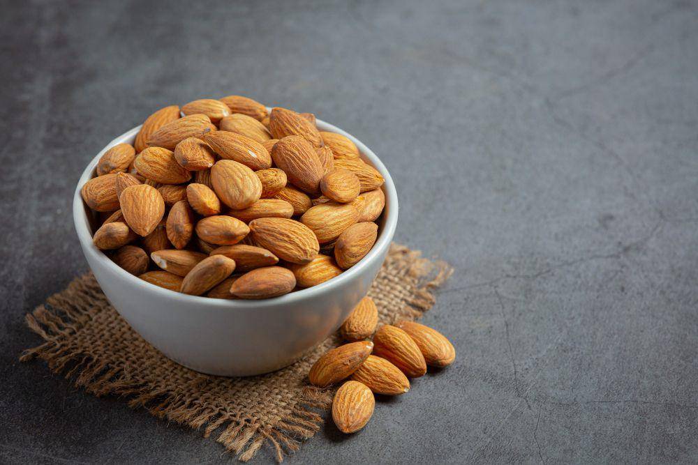 ilustrasi almond (freepik.com/jcomp)