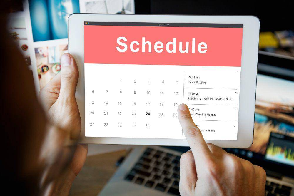 ilustrasi jadwal (freepik.com/rawpixel.com)