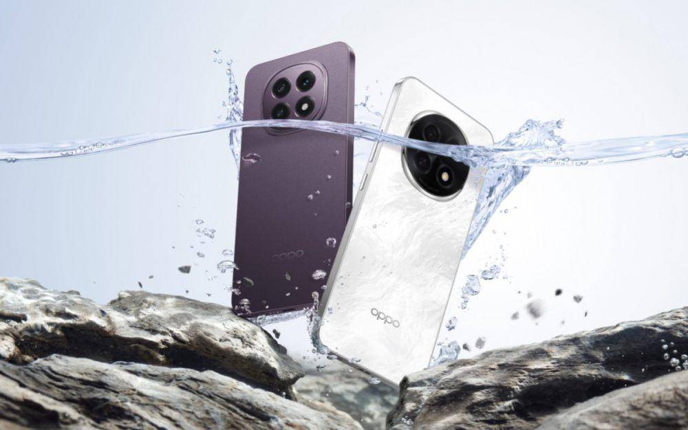 ilustrasi OPPO F29 5G (kiri) dan OPPO F29 Pro 5G (kanan) yang kedap air (oppo.com)