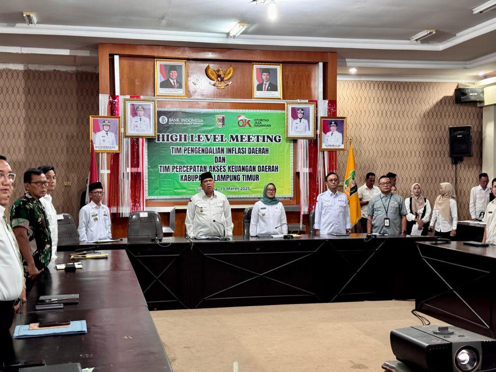 Lampung Timur Sukses Tekan Inflasi tapi TPID Waspadai Kenaikan Harga