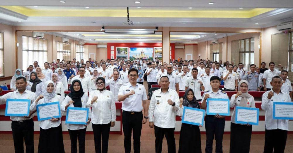 THR ASN dan DPRD Lamsel Cair, Tunjangan Pegawai Naik 25 Persen