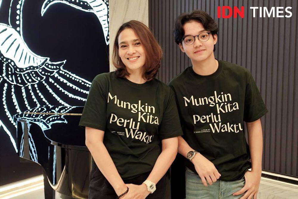 Bima Azriel dan Sha Ine Febriyanti di kantor IDN, Jakarta, Rabu (19/3/2025) (dok. IDN Times/Shandy Pradana)