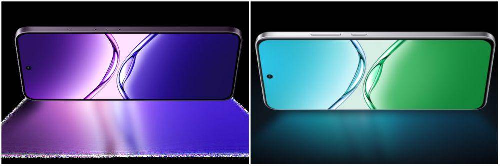 tampilan sisi depan OPPO F29 5G (kiri) dan OPPO F29 Pro 5G (kanan) (oppo.com)