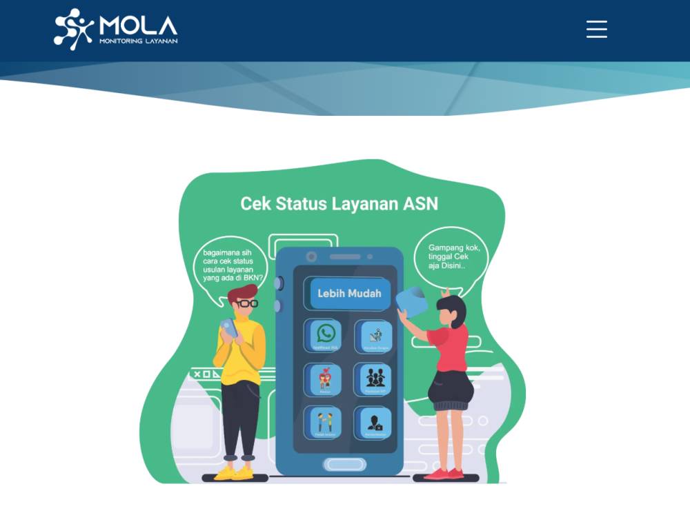 tampilan situs MOLA BKN (monitoring-siasn.bkn.go.id)