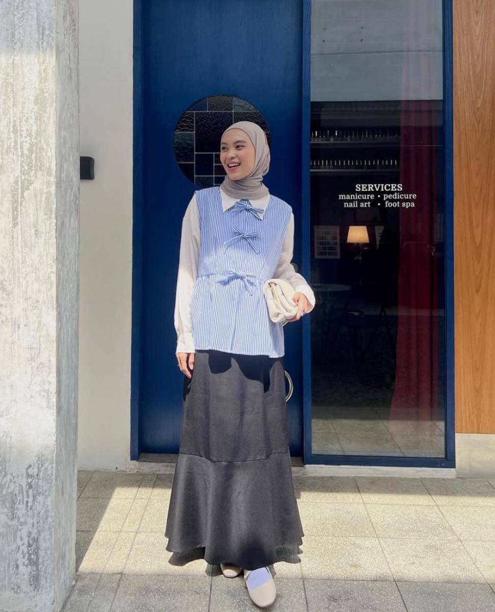 OOTD ala Nindi Ayuningtyas (instagram.com/nindiayg)