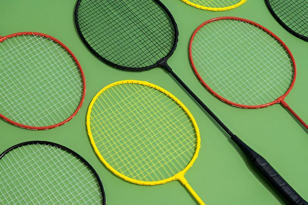 ilustrasi raket badminton (freepik.com/freepik)