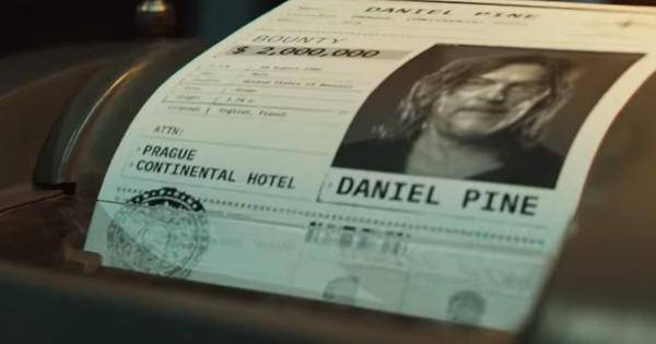 Poster buronan Daniel Pine