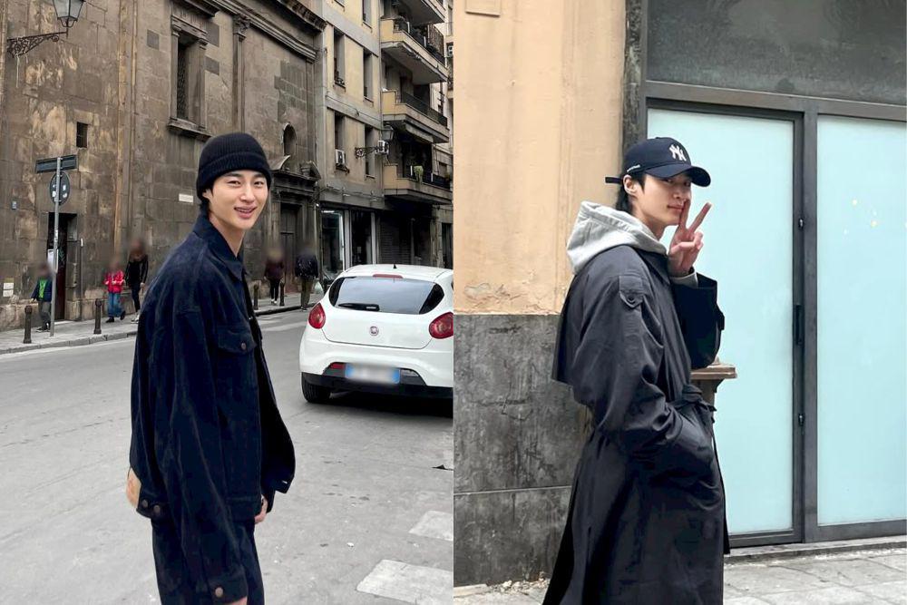 9 Potret Liburan Byeon Woo Seok di Italia 2025, Boyfriendable Banget!