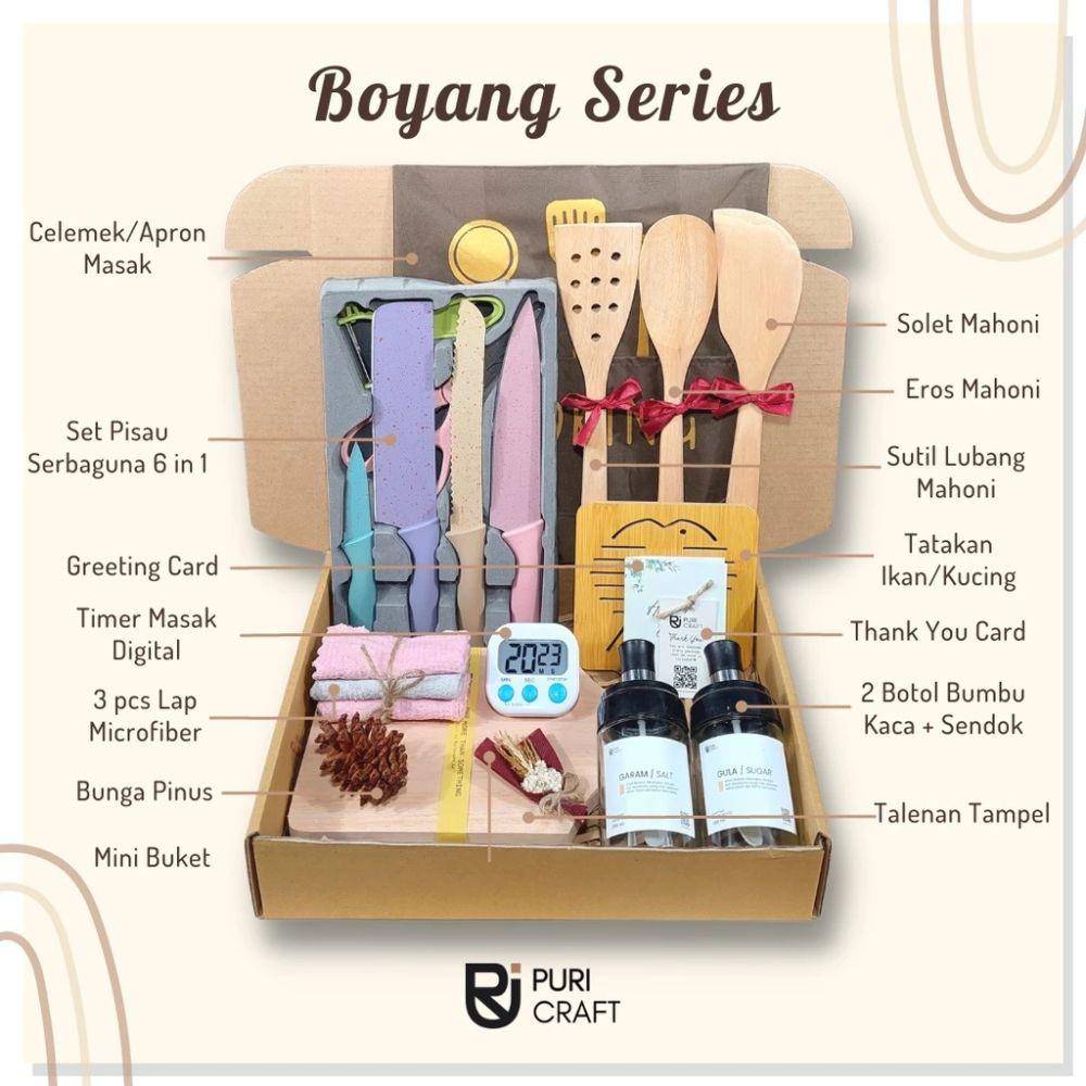 Ilustrasi hampers Lebaran (Shopee/PURI CRAFT Hampers Pernikahan)
