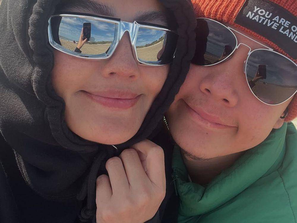 Agnez Mo dan kekasih, Adam Rosyadi (instagram.com/agnezmo)