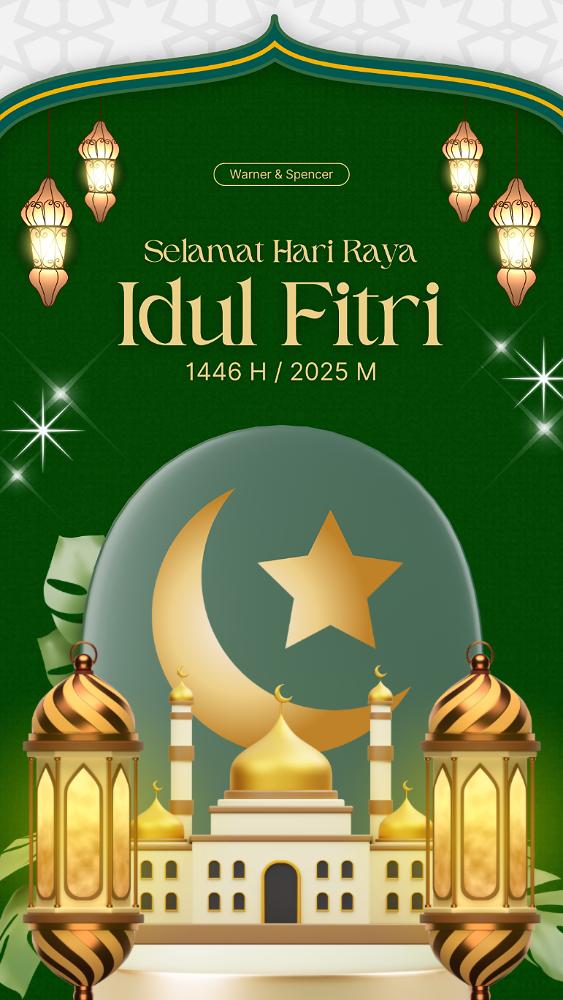 Template ucapan selamat idul fitri (canva.com/Purno Sudibyo)