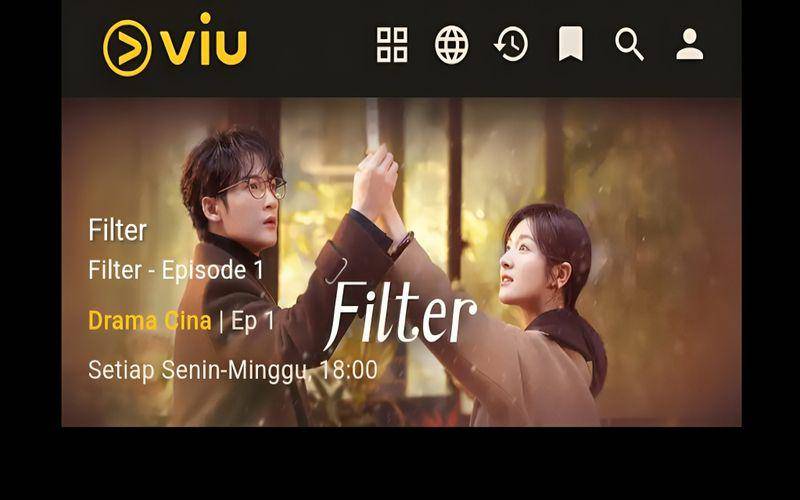 tampilan situs VIU (viu.com)
