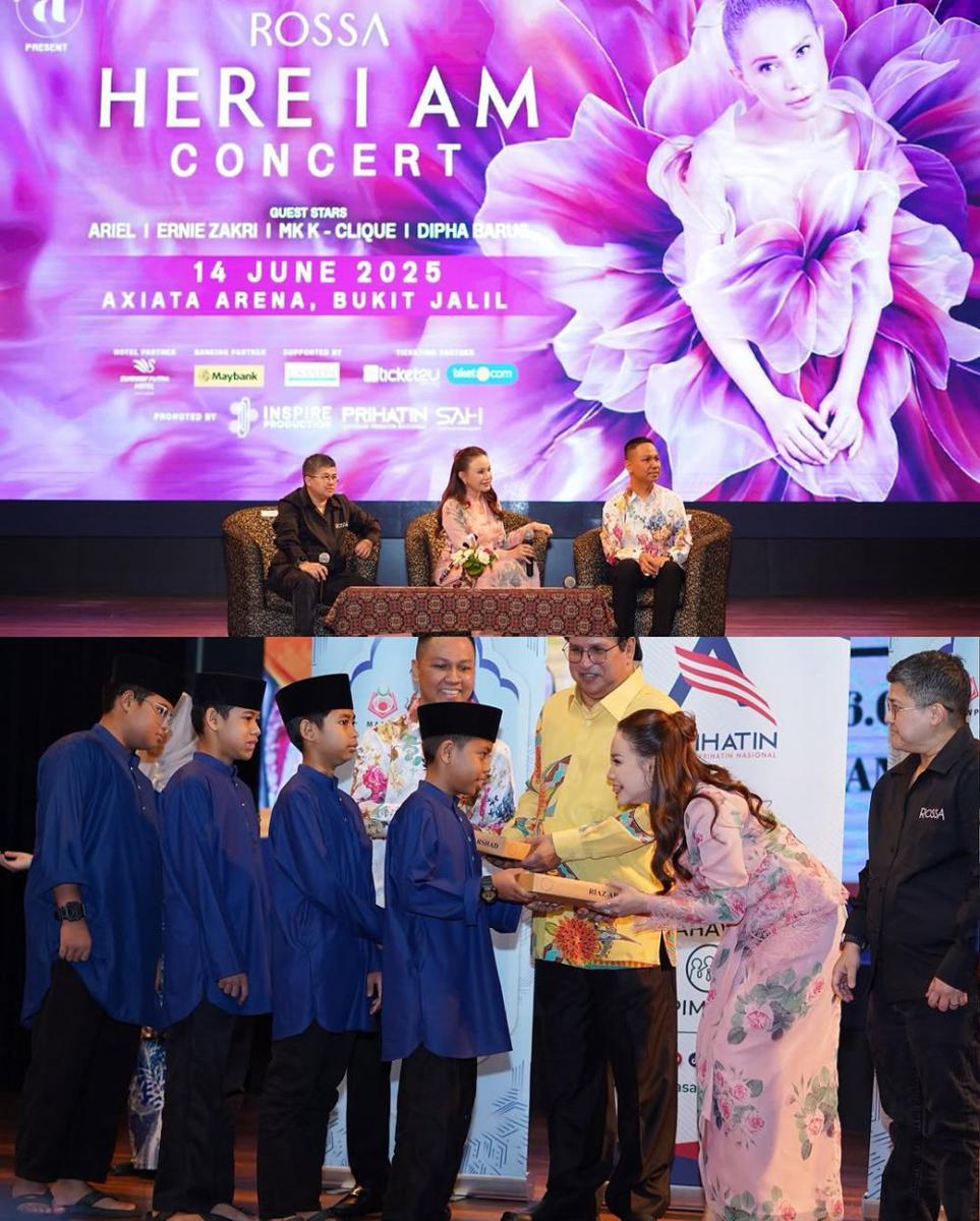 Rossa bukber dengan fans dan anak yatim di Kuala Lumpur (instagram.com/itsrossa910)