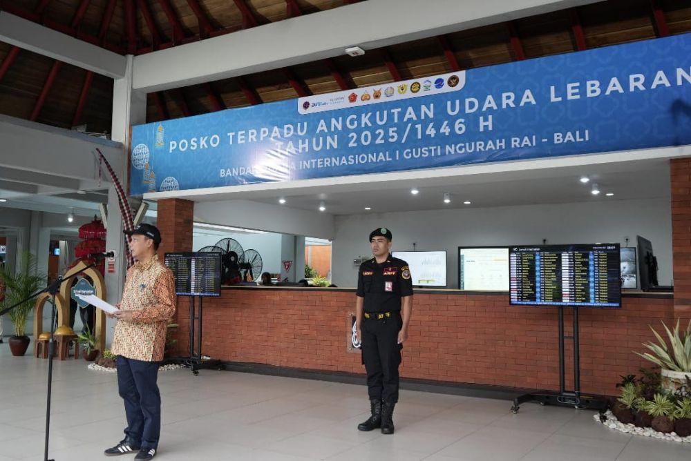 Posko Lebaran 2025 Beroperasi di Bandara Ngurah Rai Selama 22 Hari