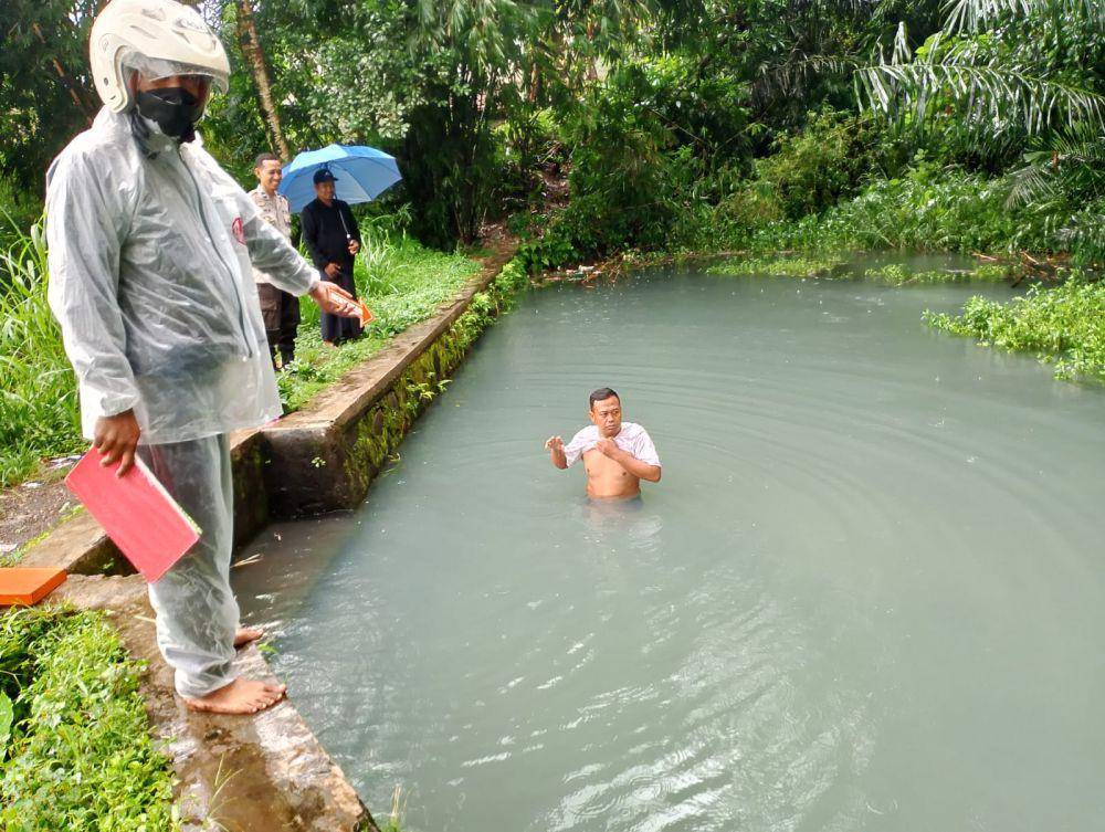 Lokasi embung tempat korban tenggelam (IDN Times/Istimewa)