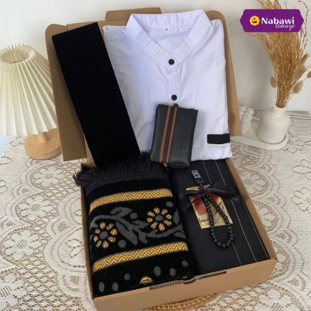 Ilustrasi hampers Lebaran (Shopee/Oleh Oleh Umroh Haji Sidoarjo)