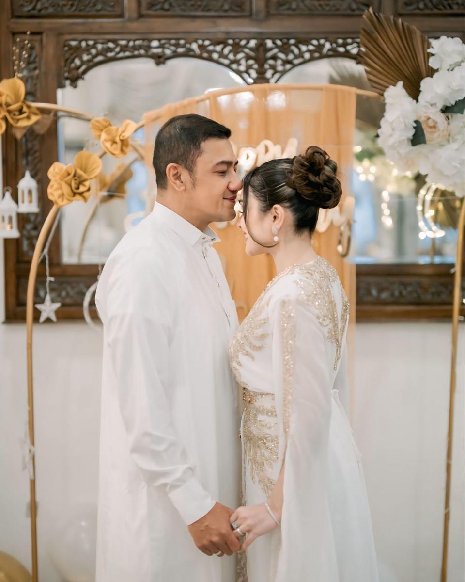 Anniversary Teuku Rafly dan Nurah (Instagram.com/nourahsheivirah)
