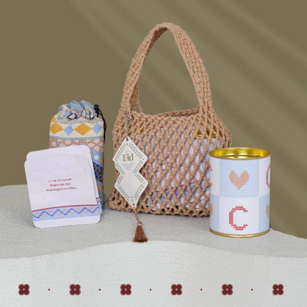 Ilustrasi hampers Lebaran (Shopee/Freyandco)