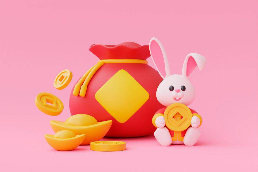 ilustrasi celengan angpao (freepik.com/freepik)