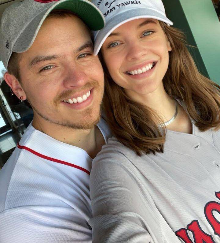 ilustrasi pasangan selebriti yang punya wajah mirip, Barbara Palvin dan Dylan Sprouse (Instagram.com/realbarbarapalvin)