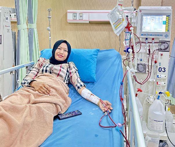 Jalan Penyintas Gagal Ginjal di Palembang Bertahan Demi Anak