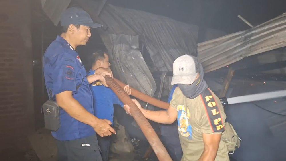 Sebuah kandang ayam di Desa Guyung, Kecamatan Gerih, Kabupaten Ngawi ludes terbakar. IDN Times/ Istimewa.
