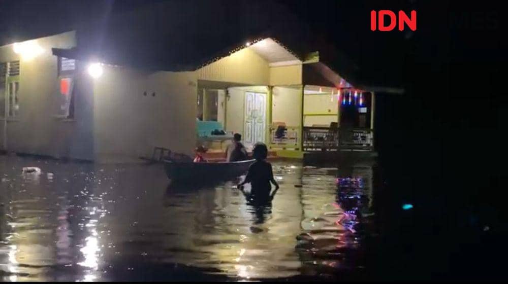 16 ribu jiwa terdampak banjir di Kapuas Hulu. (IDN Times/istimewa).