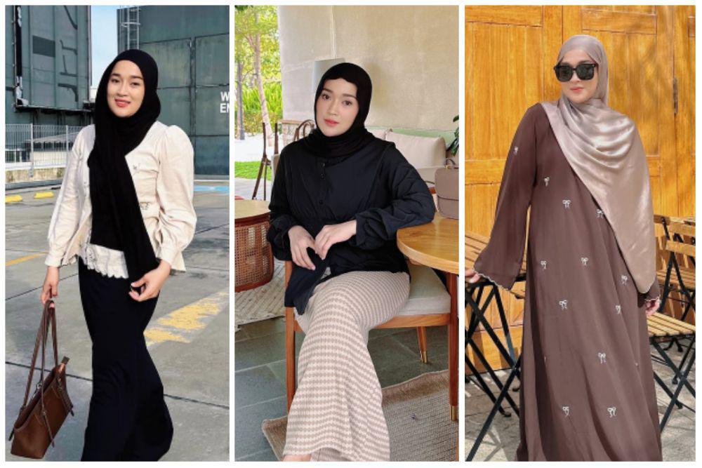9 Inspirasi OOTD Bukber ala Ririe Fairus, Celana hingga Dress!