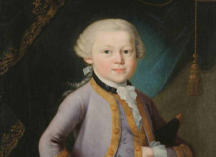ilustrasi Wolfgang Amadeus Mozart (commons.wikimedia.org/Pietro Antonio Lorenzoni)